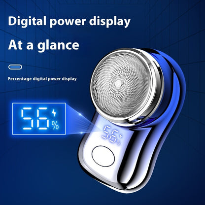 Digital Power Display Mini Electric Shaver