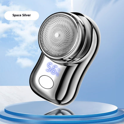 Digital Power Display Mini Electric Shaver